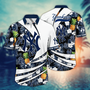 New York Yankees MLB Hawaiian Shirt Vacation Spots KLA Shirt