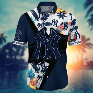 New York Yankees MLB Hawaiian Shirt Warm Breezes KLA Shirt