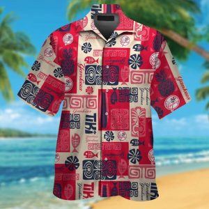 New York Yankees Short Sleeve Button Up Tropical Hawaiian Shirt VER01