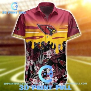 NFL Arizona Cardinals Hawaiian Shirt Short Summer Collection Trendy KLA
