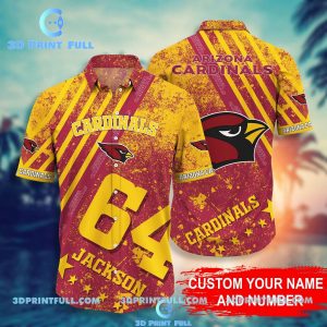NFL Arizona Cardinals Hawaiian Shirt Style Hot Trending 3
