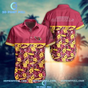NFL Arizona Cardinals Hawaiian Shirt Trending Style Summer Collection Trendy KLA