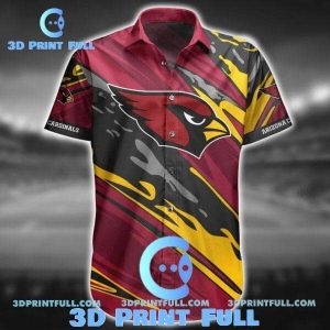 NFL Arizona Cardinals Hawaiian Shirts Summer Collection Trendy KLA