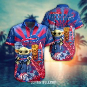 NFL Buffalo Bills Hawaiian Shirt: Baby Yoda Style Summer Collection, Trendy KLA
