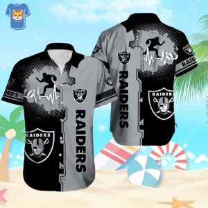NFL Las Vegas Raiders Hawaiian Shirt Gift For Football Coach