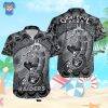 NFL Las Vegas Raiders Hawaiian Shirt Skeleton Grateful Dead