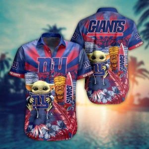 Nfl New York Giants Baby Yoda Trendy Hawaiian Shirt KLA Shirt