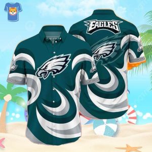NFL Philadelphia Eagles Hawaiian Shirt Football Gift For Dad