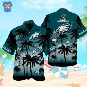 NFL Philadelphia Eagles Hawaiian Shirt Gift For Beach Vacation