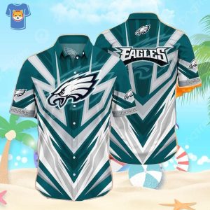 NFL Philadelphia Eagles Hawaiian Shirt Gift For Football Coach
