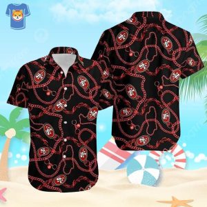 NFL San Francisco 49Ers Hawaiian Shirt Football Gift For Dad From Son