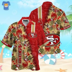 NFL San Francisco 49Ers Hawaiian Shirt Summer Vacation Gift