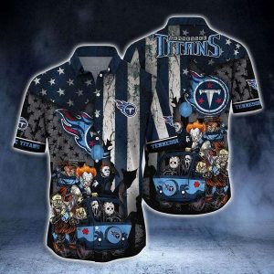 NFL Tennessee Titans Halloween Hawaiian Shirt