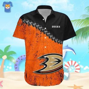 NHL Anaheim Ducks Hawaiian Shirt Hockey Gift For Dad