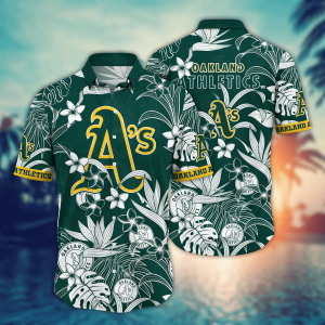Oakland Athletics MLB Hawaiian Shirt Beach Seasontime KLA Shirt