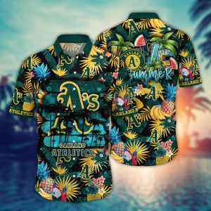 Oakland Athletics MLB Hawaiian Shirt Pool Days KLA Shirt