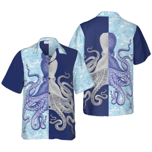 Octopus Trendy Hawaiian Shirt, Funny Trendy Hawaiian Shirts, Octopus KLA Gift Shirt
