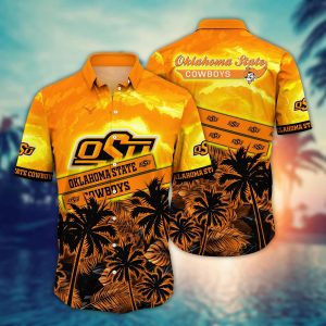 Oklahoma State Cowboys NCAA Hawaiian Shirt Sun-Kissed KLA Shirt