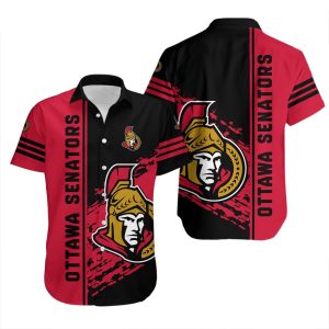 Ottawa Senators Hawaiian Shirt Quarter Style – NHL