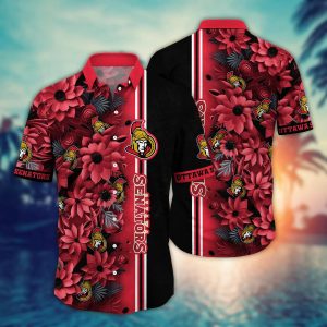 Ottawa Senators NHL Hawaiian Shirt Custom Vacation Spots KLA Shirt