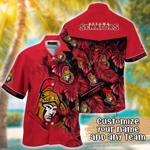 Ottawa Senators NHL Summer Hawaii Shirt And Tshirt Custom KLA Shirt