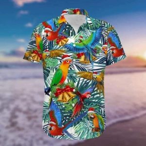 Parrot Christmas So Cute Design Trendy Hawaiian Shirt