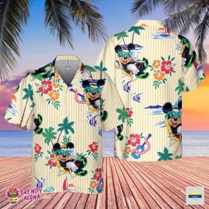 Personalized Funny Hawaiian Mickey Mouse Shirt