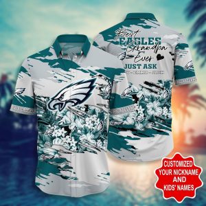 Personalized Philadelphia Eagles -Pesonalized Hawaii Shirt: Unique and Tailored to You