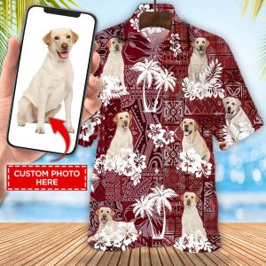 Pet Custom Photo Trendy Hawaiian Shirt, Tropical Shirts, Gift For Him, Funny Trendy Hawaiian Shirts