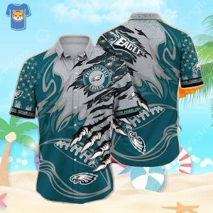 Philadelphia Eagles NFL Hawaiian Shirt Gift For Football Fans