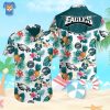 Pineapple Pattern NFL Philadelphia Eagles Hawaiian Shirt