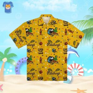 Pirates Pittsburgh Baseball Fan’s Hawaiian Shirt