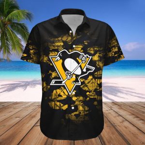 Pittsburgh Penguins Hawaii Shirt Camouflage Vintage – NHL