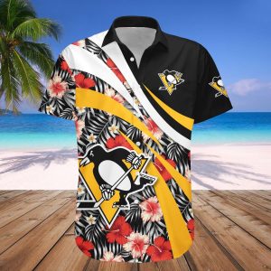 Pittsburgh Penguins Hawaii Shirt Hibiscus Sport Style – NHL