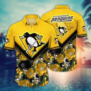 Pittsburgh Penguins NHL Hawaiian Shirt Custom Sunburn KLA Shirt