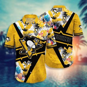 Pittsburgh Penguins NHL Hawaiian Shirt Fireflies KLA Shirt