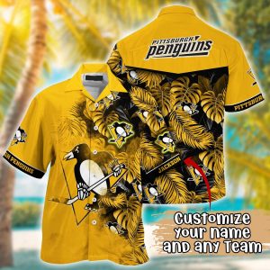 Pittsburgh Penguins NHL Summer Hawaii Shirt And Tshirt Custom KLA Shirt
