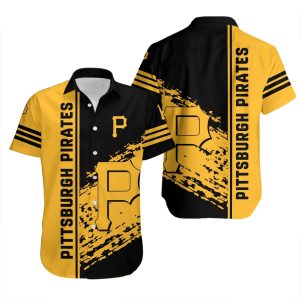 Pittsburgh Pirates Hawaiian Shirt Quarter Style – MLB