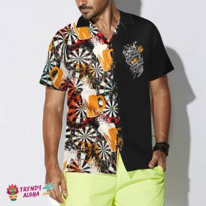 Play Darts And Drink Beer V2 Hawaiian Shirt