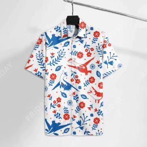 Pokemon Hawaiian Shirt Latias Latios Pokemon White Hawaii KLA Shirt Pokemon Hawaii Shirt