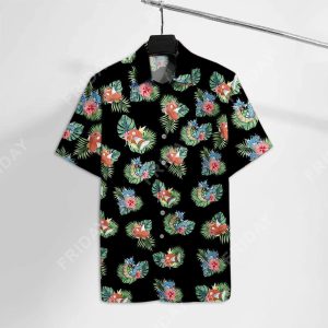 Pokemon Hawaiian Shirt Pokemon Magikarp Gyarados Black Hawaii KLA Shirt Pokemon Hawaii Shirt