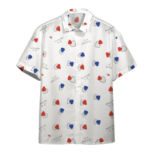 Pokemon Trendy Hawaiian Shirt Togepi Egg Pattern White Hawaii Shirt Pokemon KLA Shirt 2022