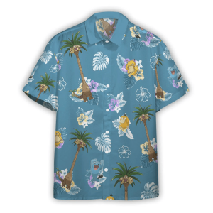 Pokemon Trendy Hawaiian Shirt Tropical Alolan Exeggutor Hawaii Shirt Pokemon KLA Shirt 2022
