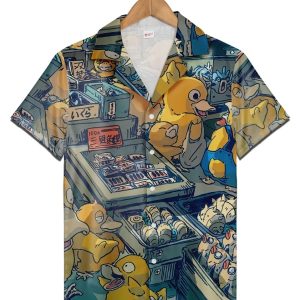 Psyduck Pokemon Hawaiian Shirt Gift For Men Women And Kids