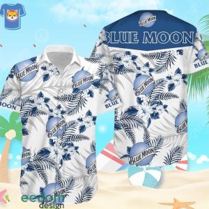 Repoted Blue Moon Beer KLA Beach Gift Hawaiian Shirt For Men And Women