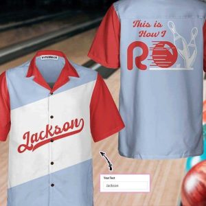 Retro Bowling Custom Trendy Hawaiian Shirt, Personalized Bowling Shirt, Best Gift For Bowling Players, Short Sleeve Shirts, Gift For Bachelor Party