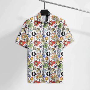 S.Ghibli Trendy Hawaiian Shirt All S.S.Ghibli Emoji Faces Totoro Noface Mononoke Anime Hawaii Tshirt Awesome S.Ghibli KLA Shirt