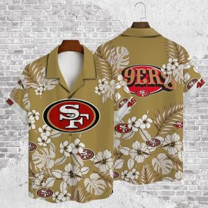 San Francisco 49Ers Aop Hawaiian Shirt Special