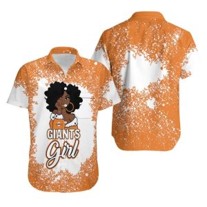 San Francisco Giants Girl African Girl MLB Team Allover Design Gift For San Francisco Giants Fans Hawaiian Shirt – MLB