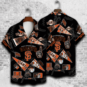 San Francisco Giants Unique Hawaiian Shirt in 3D